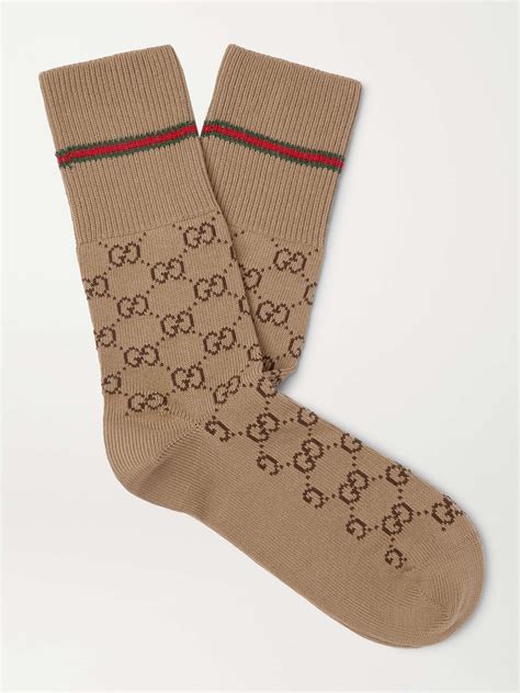 red and black gucci socks|brown Gucci socks outfit.